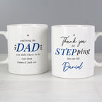 Personalised Step Dad Mug for Father's Day