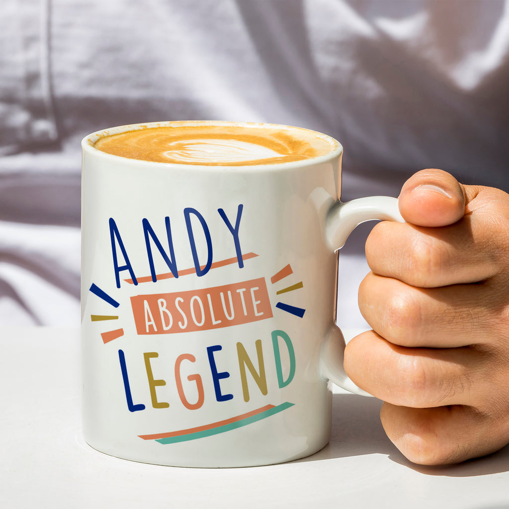 Personalised Absolute Legend Mug for Father's Day