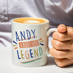 Personalised Absolute Legend Mug for Father's Day