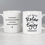 Personalised Sit Back & Relax Mug | Mother's Day Gift