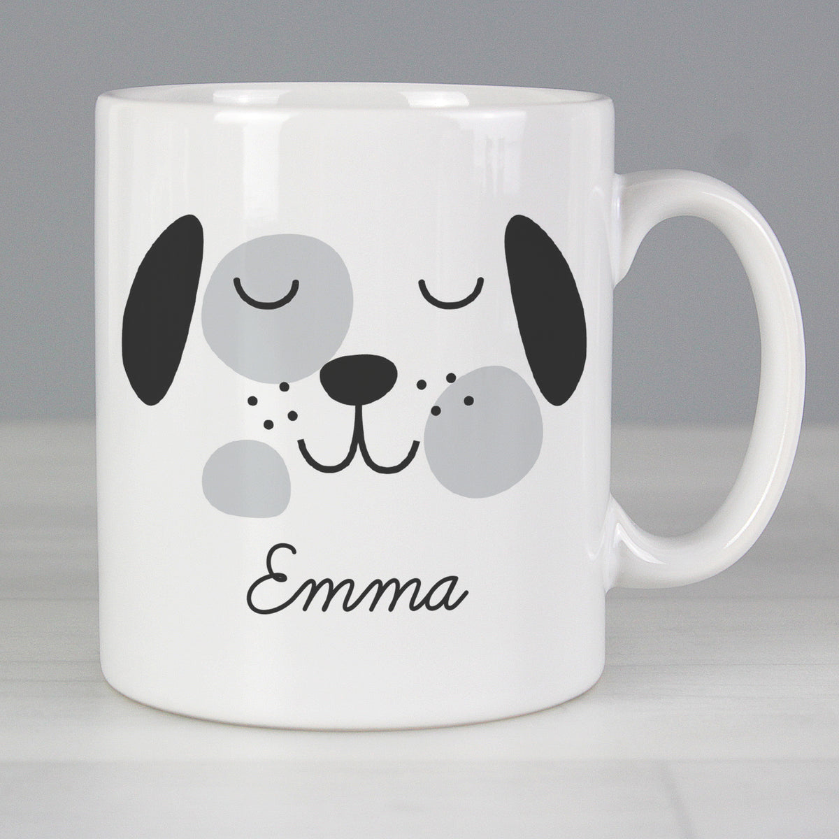 Personalised Cute Dog Face Mug | Gift for Pets