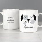 Personalised Cute Dog Face Mug | Gift for Pets