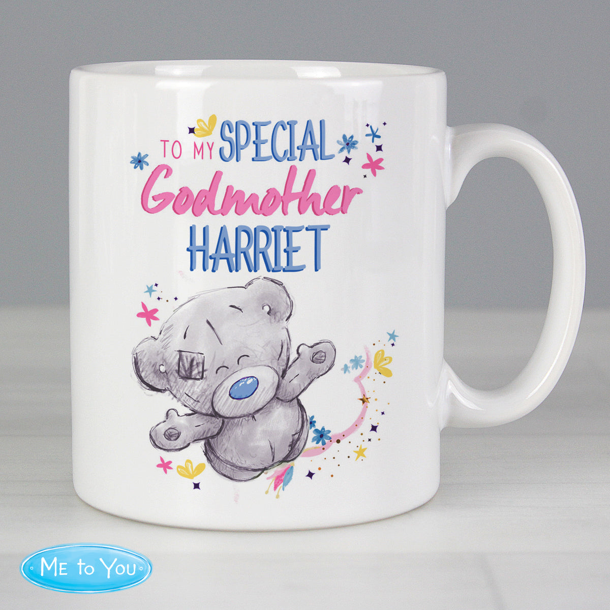 Personalised Me to You Godmother Mug for Mother's Day