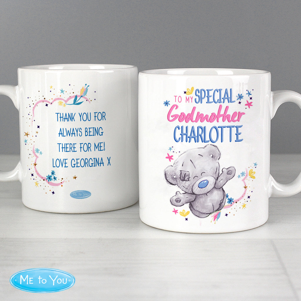 Personalised Me to You Godmother Mug for Mother's Day