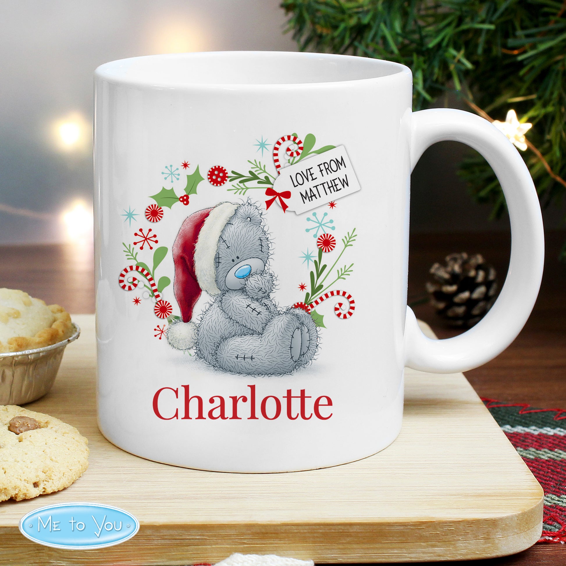 Personalised Me to You Christmas Mug -  - Inspired Creative Gifts