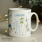 Personalised The Snowman and the Snowdog Mug | Christmas Gift
