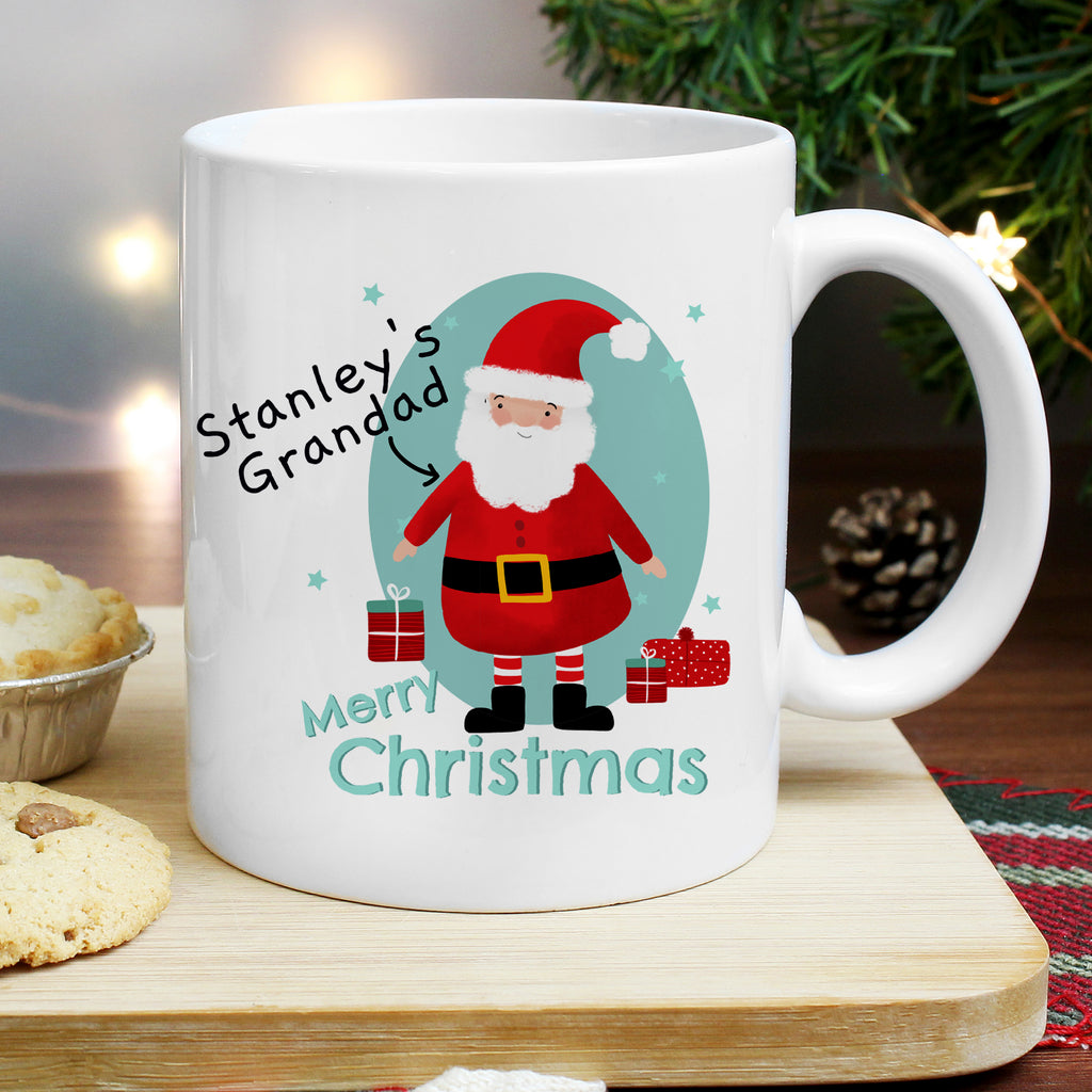 Personalised Mr Claus Christmas Mug for Christmas