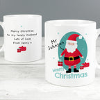 Personalised Mr Claus Christmas Mug for Christmas