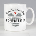 Personalised Happy Valentine's Day Mug for Valentine's Day