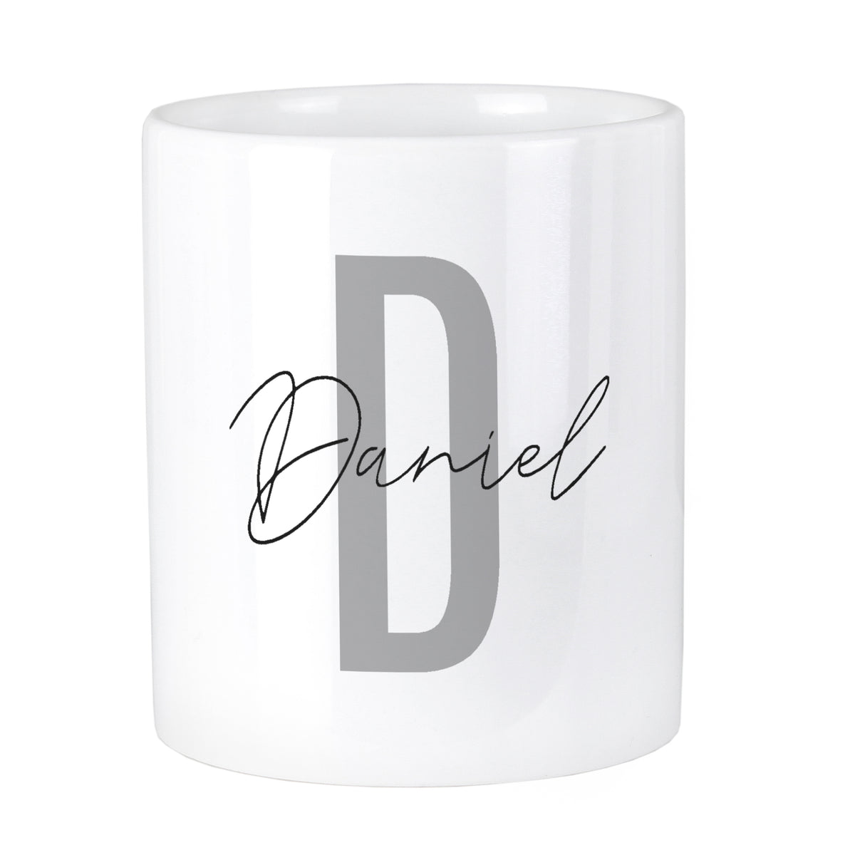 Personalised Initial & Name Ceramic Storage Pot | Gift for Her