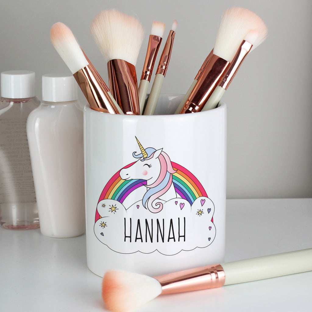 Personalised Unicorn Ceramic Storage Pot for Mother's Day