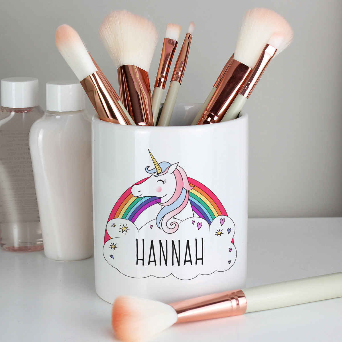 Personalised Unicorn Ceramic Storage Pot for Mother's Day