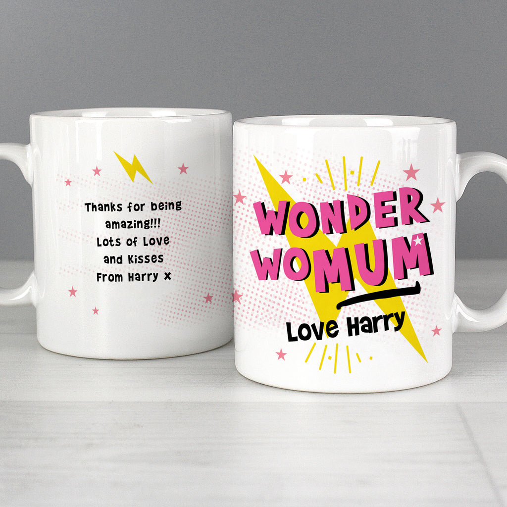 Personalised Wonder WoMum Mug | Mother's Day Gift