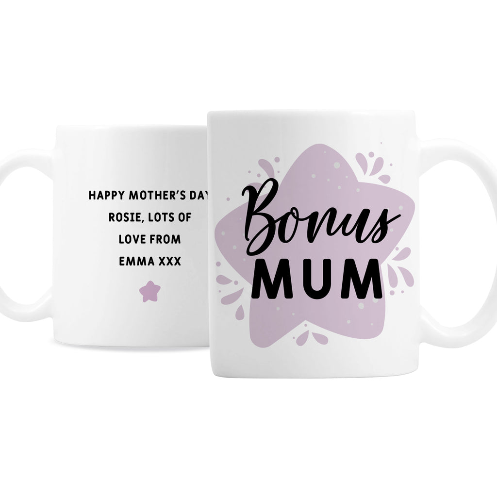 Personalised To My Bonus Mum Mug for Mother's Day