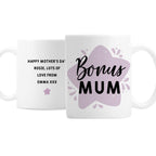 Personalised To My Bonus Mum Mug for Mother's Day