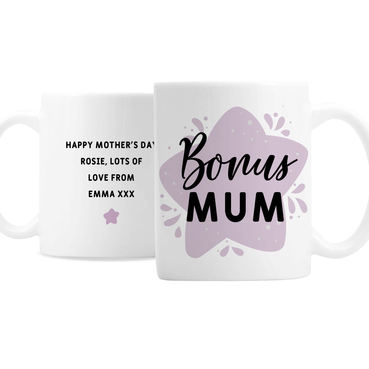 Personalised To My Bonus Mum Mug for Mother's Day