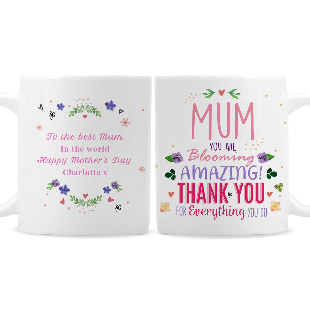 Personalised You Are Blooming Amazing Mug | Mother's Day Gift