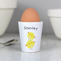 Personalised Easter Chicks Egg Cup for Easter