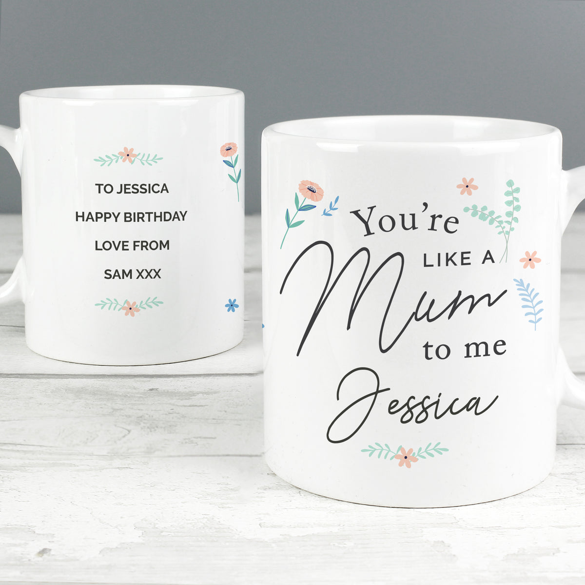 Personalised You're Like A Mum To Me Mug | Gift for Her