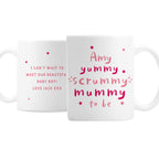 Personalised Yummy Scrummy Mummy To Be Mug | Mother's Day Gift