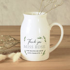 Personalised Botanical Flower Jug Vase | Vases