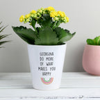 Personalised Rainbow Plant Pot | Vases