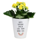 Personalised Rainbow Plant Pot | Vases