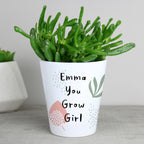 Personalised Abstract Pattern Plant Pot | Vases