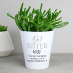Personalised Free Text Plant Pot | Vases | Inspired Creative Gifts