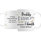 Personalised To the Moon and Back Mug | Christmas Gift