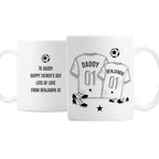 Personalised Football Mini Me Mug for Christmas