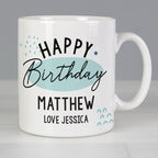 Personalised Happy Birthday Mug for Birthday
