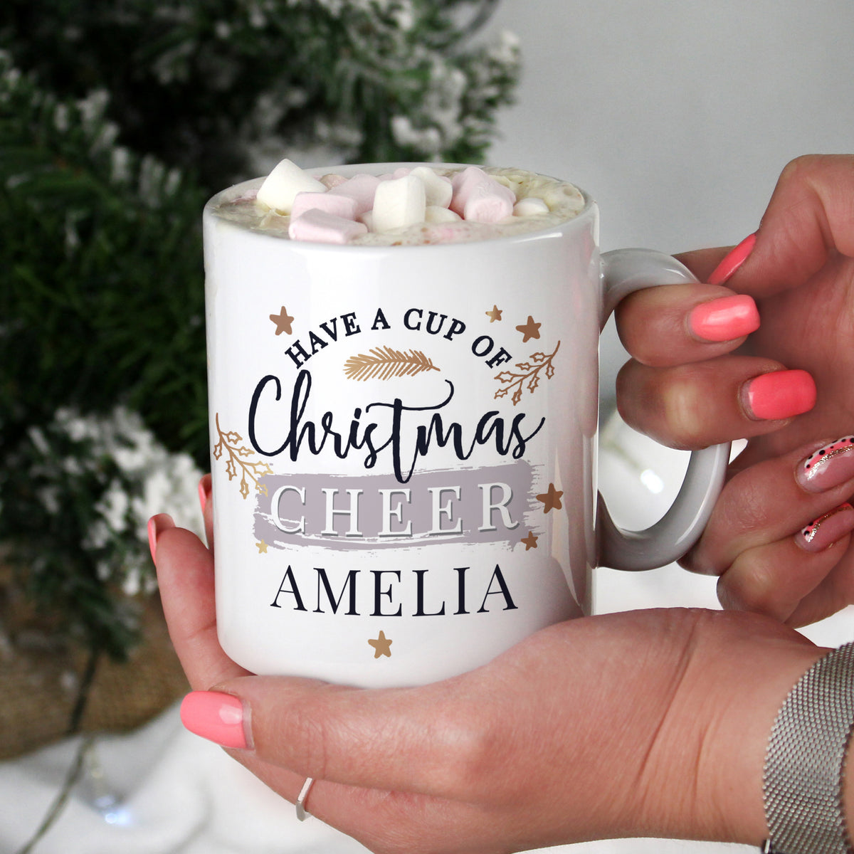 Personalised Cup of Christmas Cheer Mug | Christmas Gift