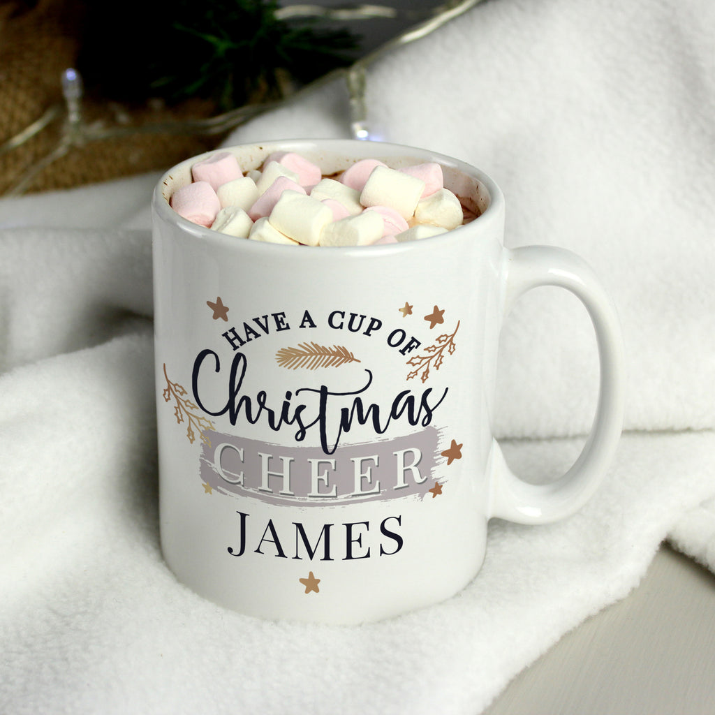 Personalised Cup of Christmas Cheer Mug | Christmas Gift