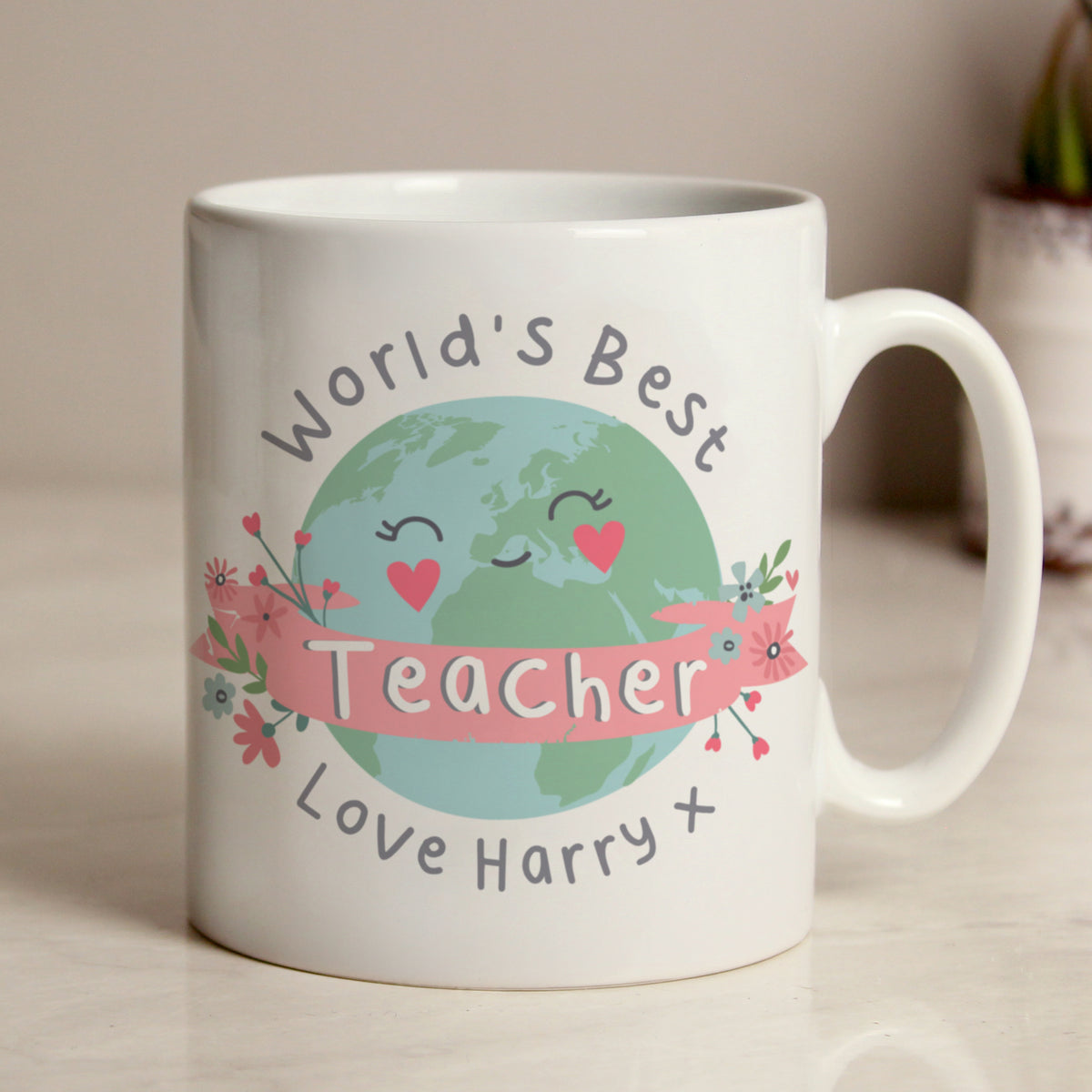 Personalised Worlds Best Mug for Mother's Day