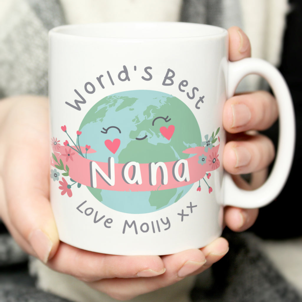 Personalised Worlds Best Mug for Mother's Day