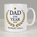 Personalised Dad of the Year Mug for Father's Day