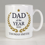 Personalised Dad of the Year Mug for Father's Day