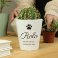 Personalised Paw Print Plant Pot | Vases