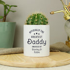Personalised Officially The Greatest Ceramic Storage Pot | Gift for Her