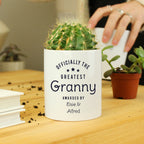 Personalised Officially The Greatest Ceramic Storage Pot | Gift for Her