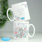 Personalised Me To You Pastel Floral Mug for Mother's Day