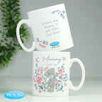 Personalised Me To You Pastel Floral Mug for Mother's Day