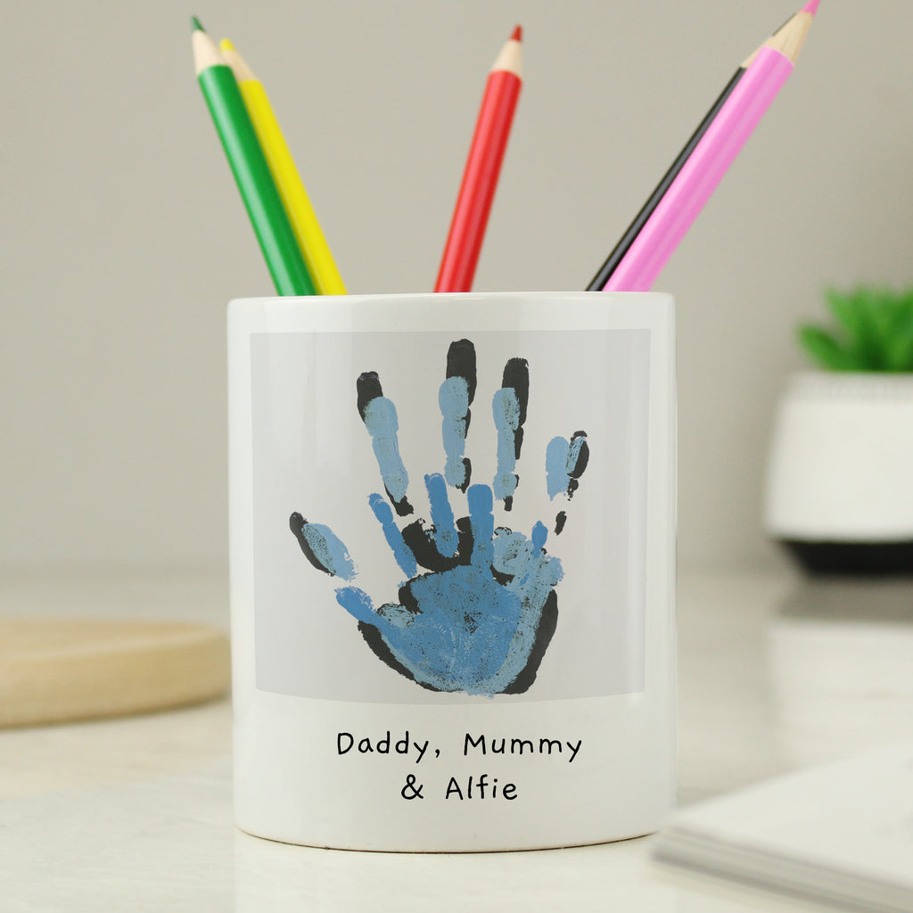 Personalised Childrens Drawing Photo Storage Pot | Vases