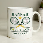 Personalised Tennis Mug for Father's Day