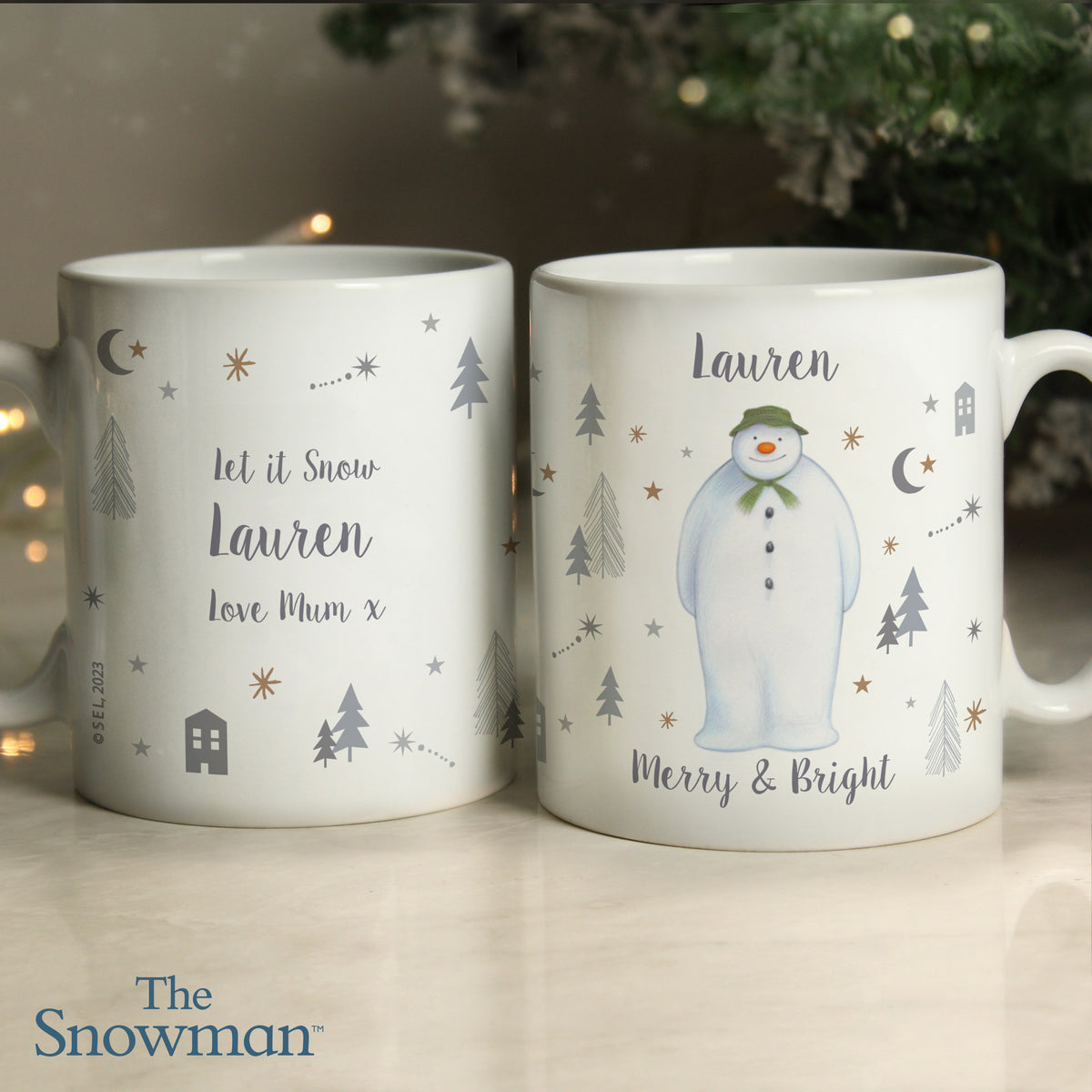 Personalised The Snowman Magical Adventure Mug for Christmas
