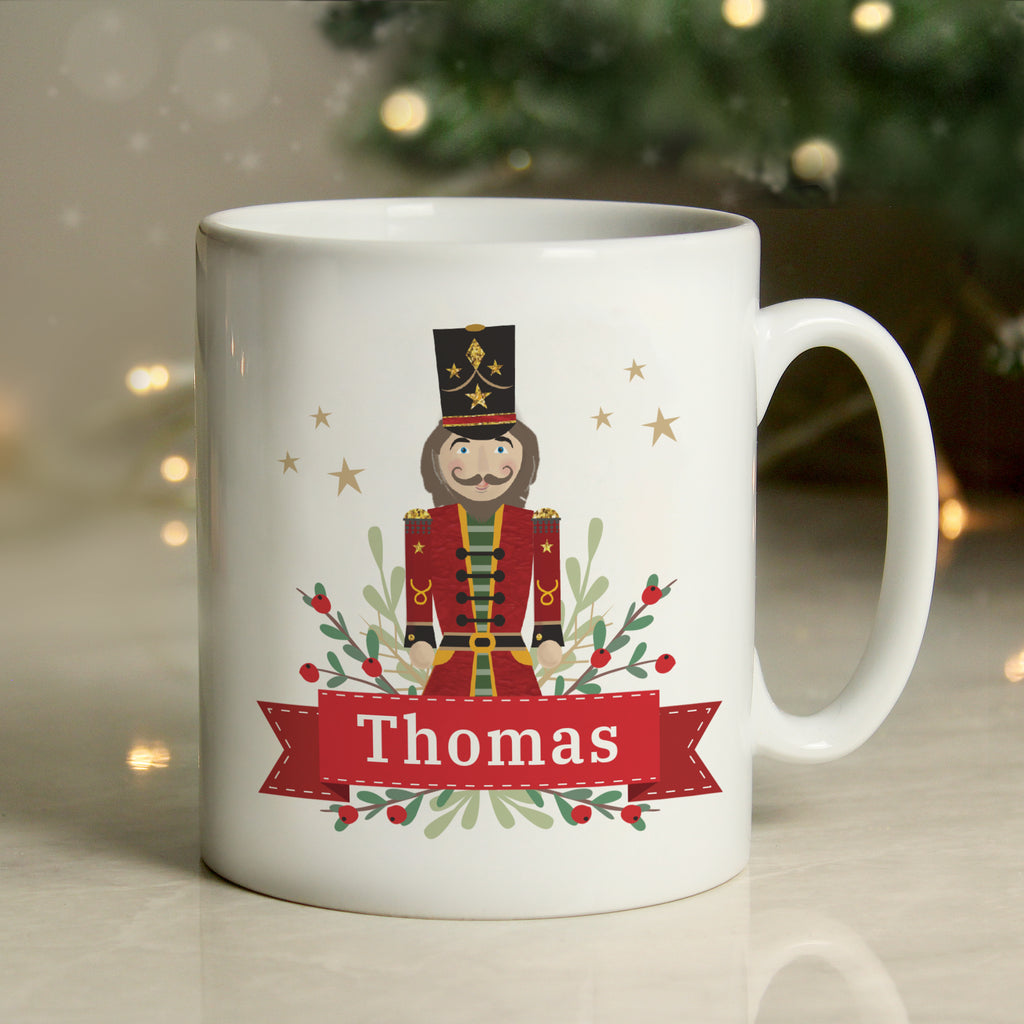 Personalised Christmas Nutcracker Mug | Christmas Gift