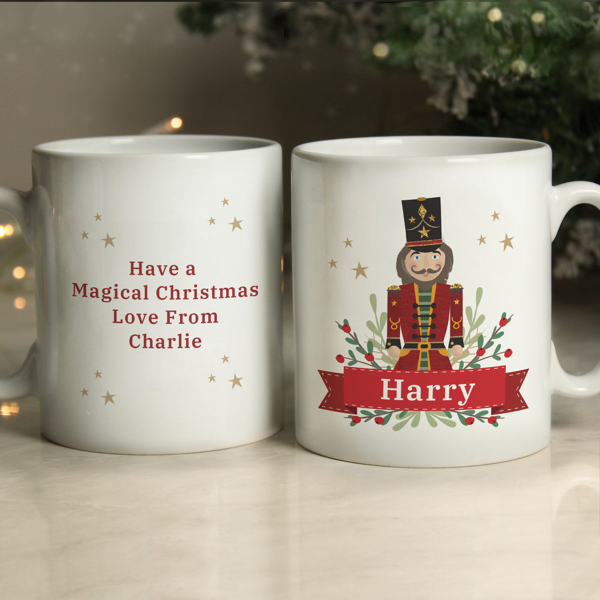 Personalised Christmas Nutcracker Mug | Christmas Gift