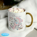 Personalised Me to You Cosy Winter Gold Handled Mug for Christmas