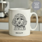 Personalised Dog Breed Mug | Gift for Pets